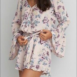 American eagle floral romper